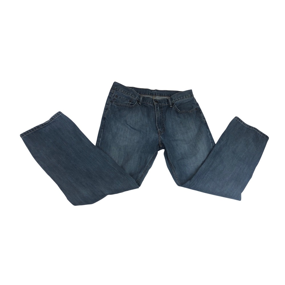 Levi Strauss & Co Mens Jeans 559 Relaxed Straight Leg Blue Denim‎ W36 L32